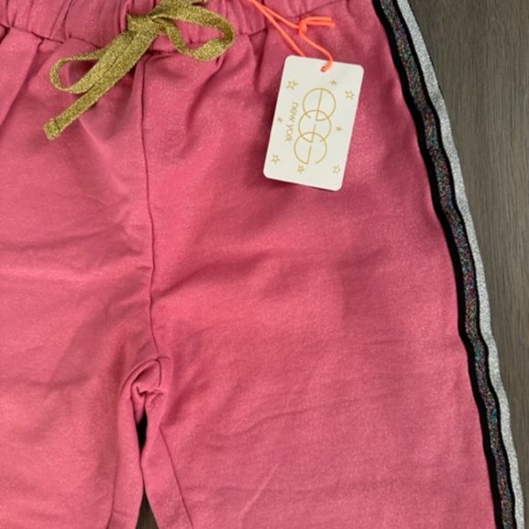 EGG NEW YORK GIRLS BRAND NEW DECORATIVE SWEATPANTS - Picture 2 of 4